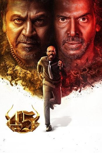 45 (2025) UNCUT 720p 10bit DS4K ZEE5 WEBRip x265 HEVC [Org TV-DL Hindi Opus 5.1 ~192Kbps + Kannada Opus 5.1] ESub - Immortal