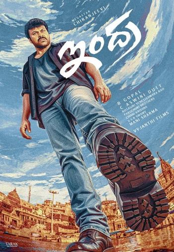 Indra (2002) UNCUT 720p 10bit AMZN WEBRip x265 HEVC [Org YT Hindi DDP 2.0 ~128Kbps + Telugu DDP 2.0] ESub - Immortal