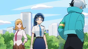 Super Psychic Policeman Chojo S01E02 The Cat-Finding Senior Officer-Senior Duelist Officer 1080p CR WEB-DL AAC2.0 H.264-VARYG (Choujun! Choujou Senpai