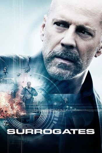 Surrogates (2009) WEB-DLRip-AVC от ExKinoRay | D | Open Matte