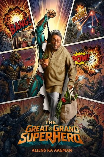 The Great Grand Superhero - Aliens Ka Aagman (2026) 720p 10bit DS4K ZEE5 WEBRip x265 HEVC Hindi DDP 5.1ESub - Immortal