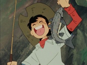 Tsurikichi Sanpei 1980 S01 1080p AMZN WEB-DL DDP2.0 H.264 SUBS ENG-RUS (Tsurikichi Sampei, Fishing Otaku Sanpei, Sanpei the Fisherman, 釣りキチ三平)