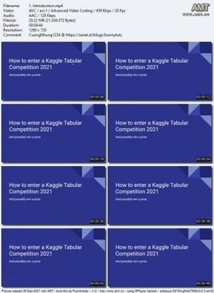 Udemy - Enter Kaggle's tabular competition 2021