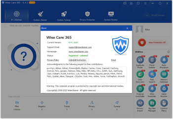 Wise Care PRO 365 8.0.6.734 (x32/x64)[ML][Full] + Portable